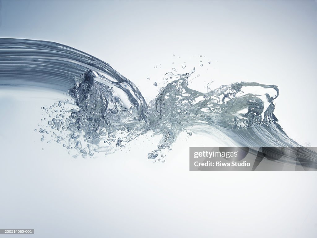 Splash of water, close-up