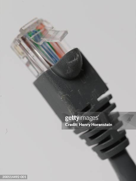 Internet Cable Plug High-Res Stock Photo - Getty Images