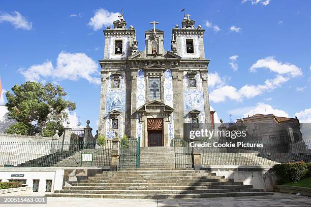 portugal, porto, santo ildefonso church - santo ildefonso church imagens e fotografias de stock
