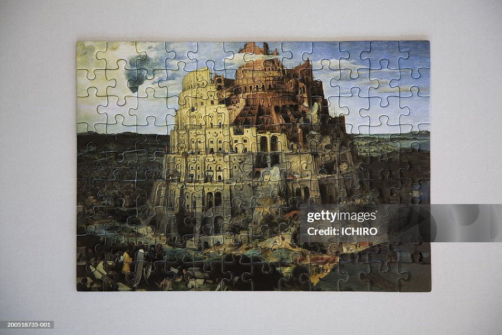 Tower of Babel jigsaw puzzle