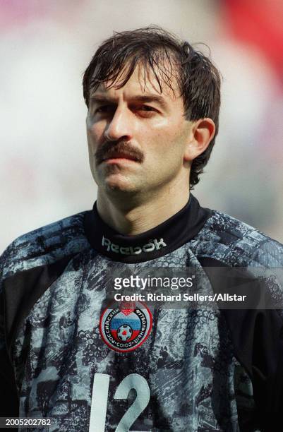 June 19: Stanislav Cherchessov of Russia portrait before the UEFA Euro 1996 Group C match between Russia and Czech Republic at Anfield on June 19,...