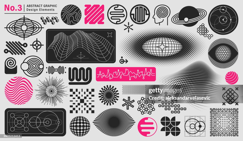 Abstract Graphic Design Elements High-Res Vector Graphic - Getty Images