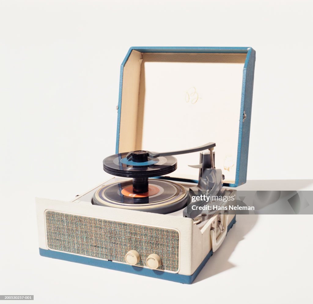 Vintage record player