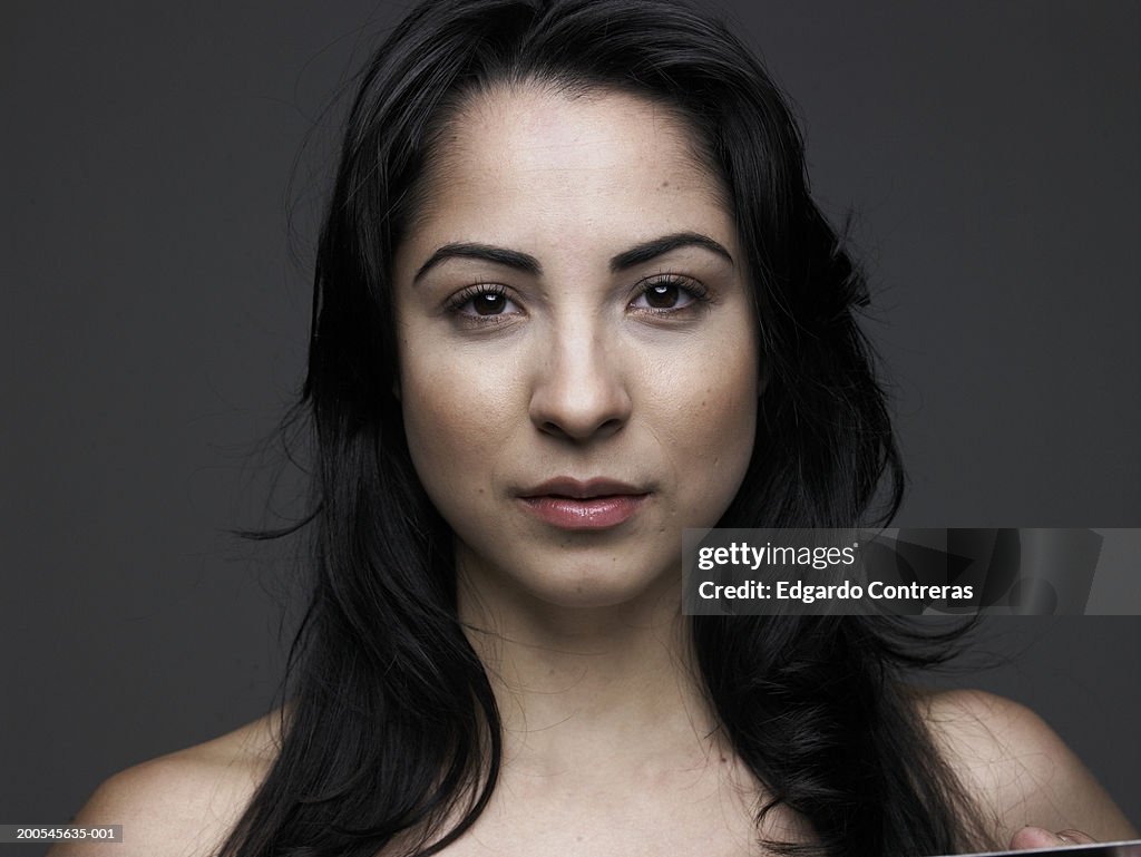 Young woman, portrait, close-up