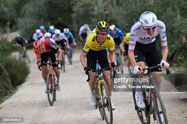 Sepp Kuss of The United States and Team Visma | Lease a Bike competes during the 3rd Clasica Jaen Paraiso Interior 2024 a 158.3km one day race from...