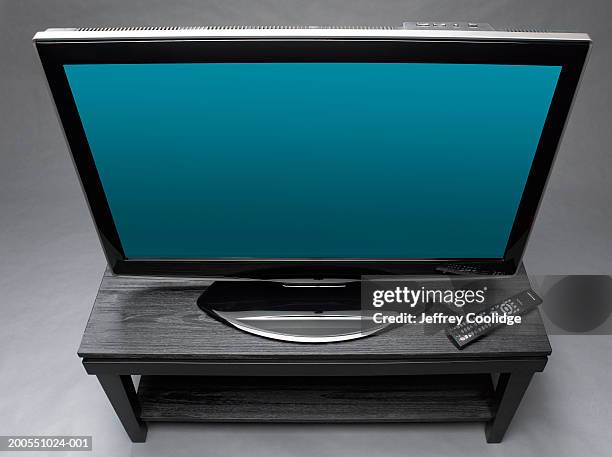 Table With Tv Remote Top View Photos and Premium High Res Pictures ...