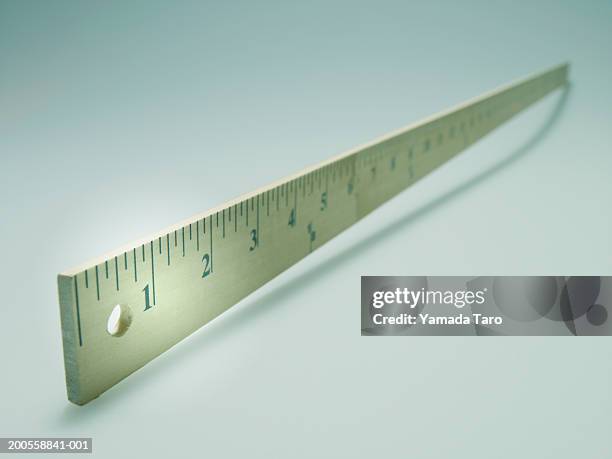 ruler, close-up - inch stock pictures, royalty-free photos & images