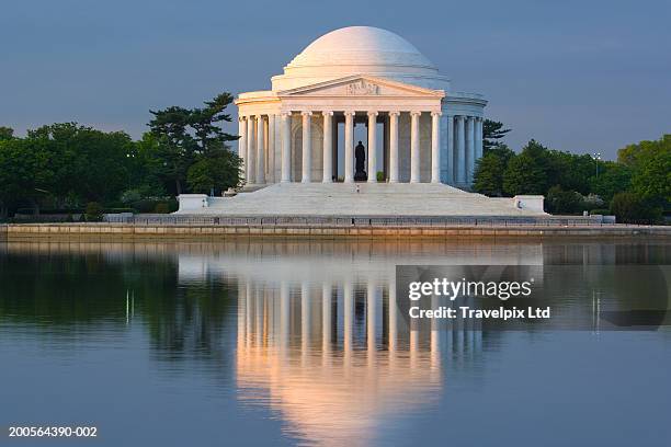 usa, washington dc, jefferson memorial - jefferson memorial stock pictures, royalty-free photos & images