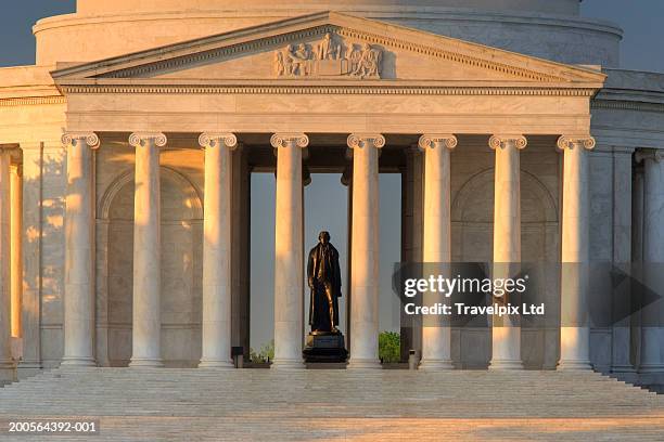 usa, washington dc, jefferson memorial, close-up - jefferson memorial fotografías e imágenes de stock