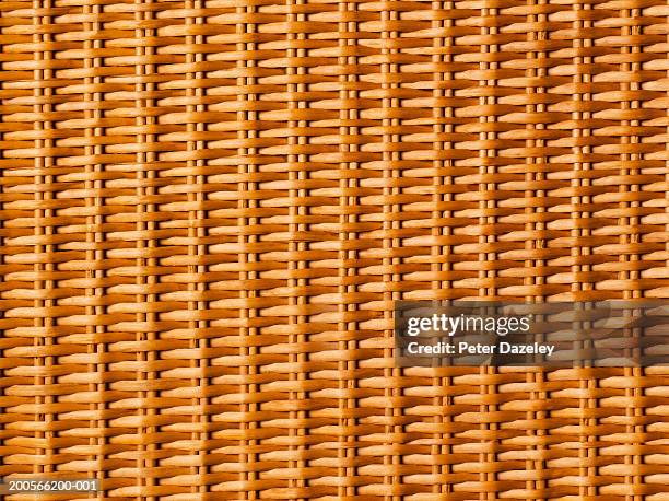 basket , close-up, full frame - wicker - fotografias e filmes do acervo