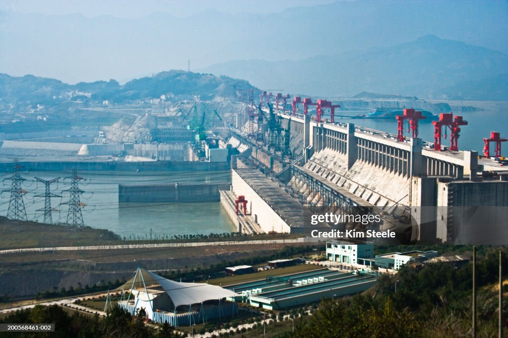 Hydro-electric Power Station at Three Gorges Dam