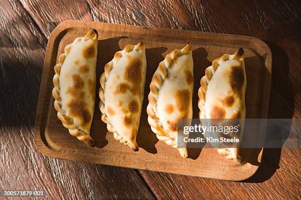 empanadas, palermo viejo, buenos aires, argentina - empanadas argentina stock pictures, royalty-free photos & images