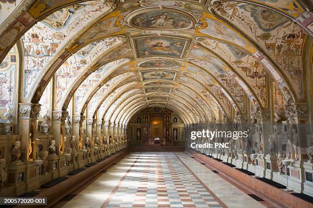 germany, munich, antiquarium at residenz - munich residenz stock pictures, royalty-free photos & images