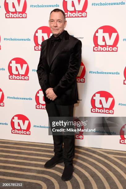 Adam Woodyatt attends the TV Choice Awards 2024 at the Hilton Park Lane on February 12, 2024 in London, England.