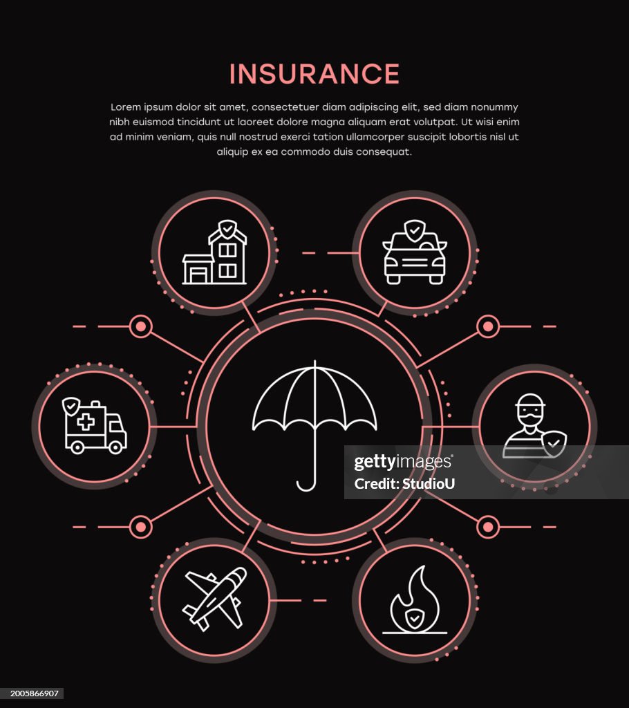 Insurance Infographic Template