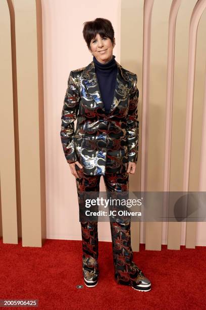 Diane Warren attends the 96th Oscars Nominees Luncheon at The Beverly Hilton on February 12, 2024 in Beverly Hills, California.