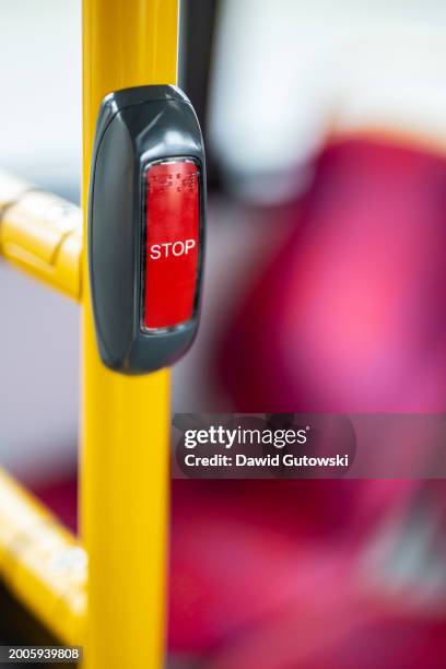 Bus Stop Button Model 85 Bus Stop Button Stock Photos, High-Res Pictures, and Images - Getty ...