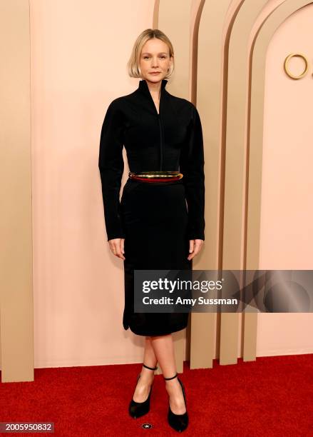 Carey Mulligan attends the 96th Oscars Nominees Luncheon at The Beverly Hilton on February 12, 2024 in Beverly Hills, California.