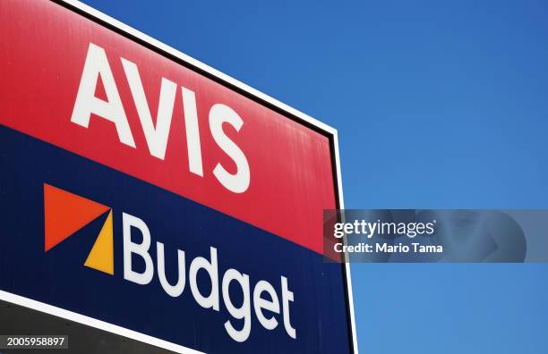 Avis Rental Sign 215 Avis Budget Rental Car Stock Photos, High-Res Pictures, and Images ...