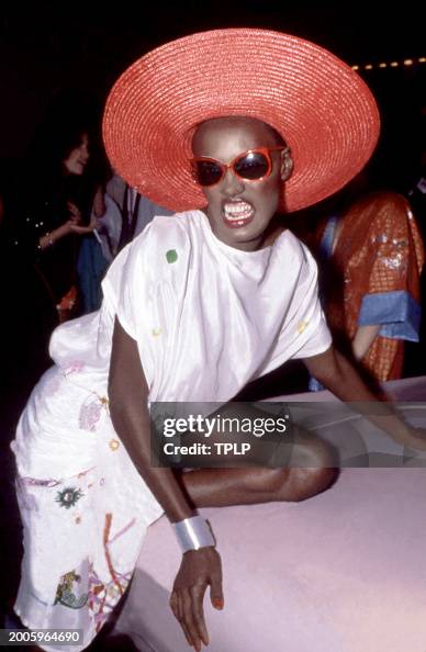 Grace Jones At 'Grease' Premiere Party