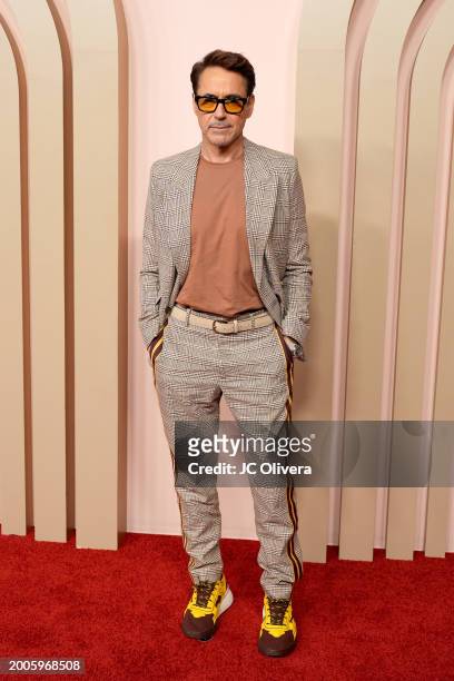 Robert Downey Jr. Attends the 96th Oscars Nominees Luncheon at The Beverly Hilton on February 12, 2024 in Beverly Hills, California.