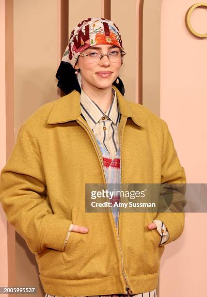 Billie Eilish attends the 96th Oscars Nominees Luncheon at The Beverly Hilton on February 12, 2024 in Beverly Hills, California.