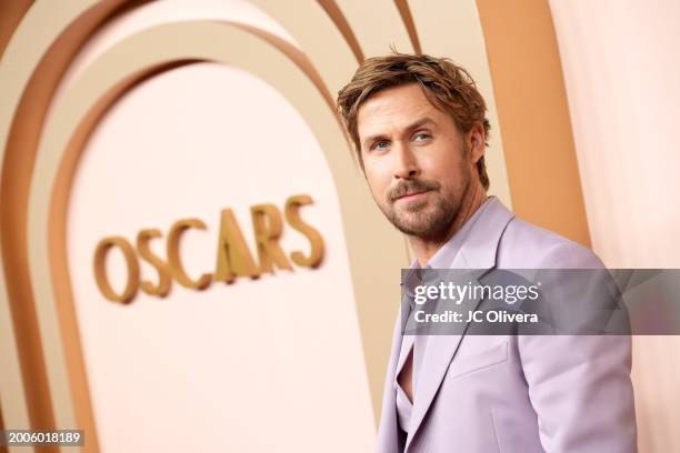 Ryan Gosling attends the 96th Oscars Nominees Luncheon at The Beverly Hilton on February 12, 2024 in Beverly Hills, California.