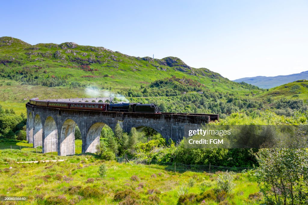 Point de vue du viaduc de Glenfinnan