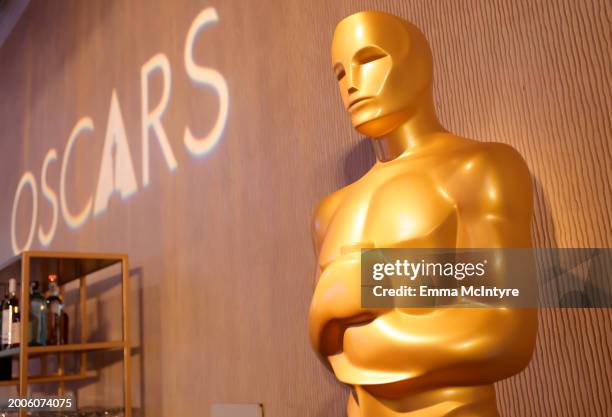 View inside during the 96th Oscars Nominees Luncheon at The Beverly Hilton on February 12, 2024 in Beverly Hills, California.