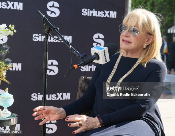 Ellen Mirojnick speaks during the SiriusXM's The Jess Cagle Show broadcast from The Oscar's Nominees Luncheon on February 12, 2024 in Los Angeles,...