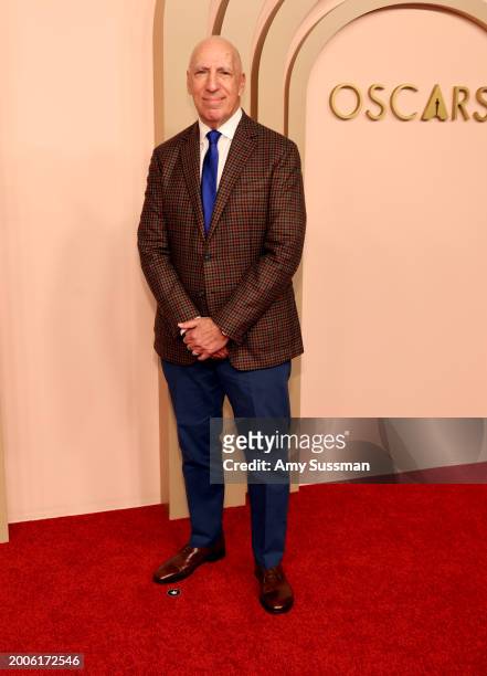 Steven Rales attends the 96th Oscars Nominees Luncheon at The Beverly Hilton on February 12, 2024 in Beverly Hills, California.