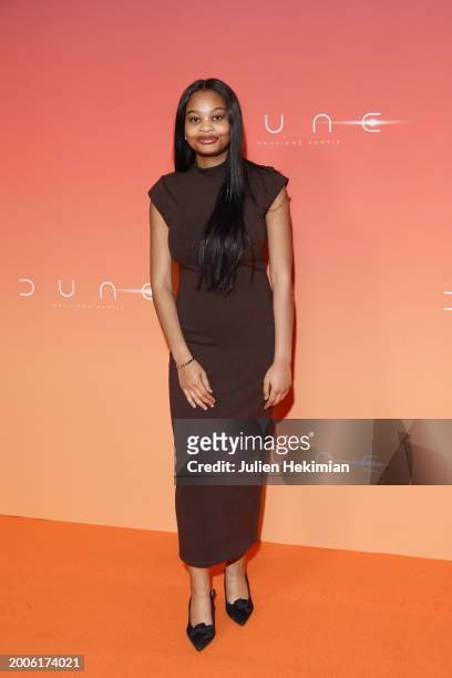 Guest attends the "Dune 2" Premiere at Le Grand Rex on February 12, 2024 in Paris, France.