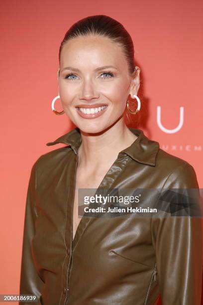 Amandine Petit attends the "Dune 2" Premiere at Le Grand Rex on February 12, 2024 in Paris, France.