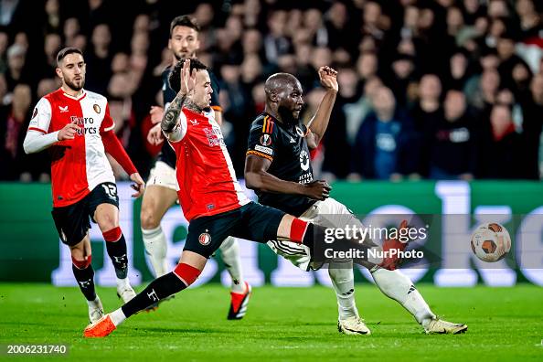 Feyenoord v AS Roma: Knockout Round Play-offs First Leg - UEFA Europa League 2023/24 Feyenoord v AS Roma: Knockout Round Play-offs First Leg - UEFA Europa League 2023/24