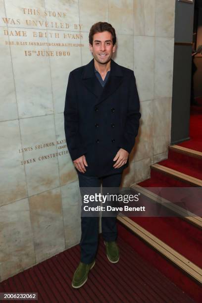 James Argent attends the gala performance of "Everybody's Talking About Jamie" to celebrate the musical's return to London at the Peacock Theatre on...