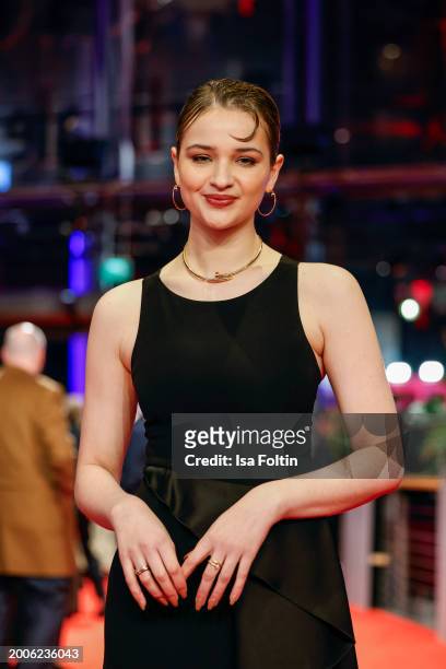 Lisa Vicari during the "Small Things Like These" premiere and Opening Red Carpet for the 74th Berlinale International Film Festival Berlin at...