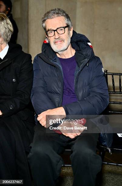 Rupert Everett attends the Harris Reed AW24 Show on February 15, 2024 in London, England.