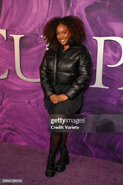 Scottie Beam at the premiere of Tyler Perry's "Mea Culpa" held at The Paris Theater on February 15, 2024 in New York City.