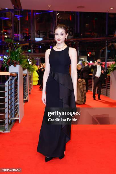 Lisa Vicari during the "Small Things Like These" premiere and Opening Red Carpet for the 74th Berlinale International Film Festival Berlin at...