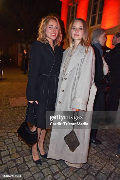 Sina Tkotsch, Sonja Gerhardt at the Berlin Opening Night 2024 during the 74th Berlinale International Film Festival Berlin at Hotel Das Stue on...