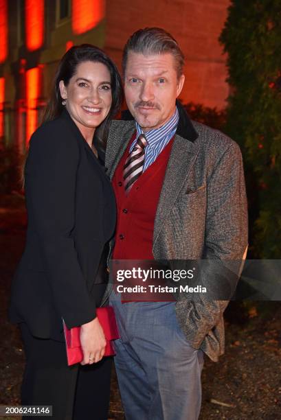 Hardy Krüger Jr. And Alice Krüger at the Berlin Opening Night 2024 during the 74th Berlinale International Film Festival Berlin at Hotel Das Stue on...