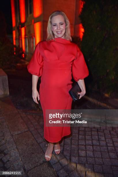 Isabel Edvardsson at the Berlin Opening Night 2024 during the 74th Berlinale International Film Festival Berlin at Hotel Das Stue on February 15,...