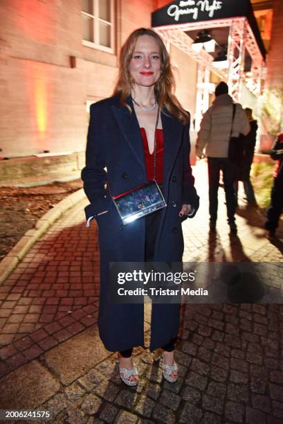 Anne Ratte-Polle at the Berlin Opening Night 2024 during the 74th Berlinale International Film Festival Berlin at Hotel Das Stue on February 15, 2024...