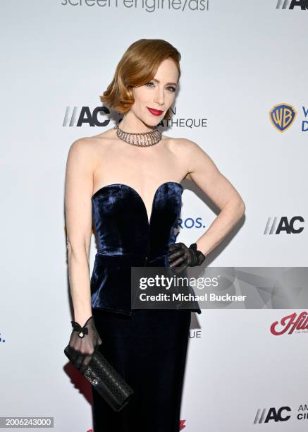 Jaime Ray Newman at the 37th Annual American Cinematheque Awards Honoring Helen Mirren held at The Beverly Hilton on February 15, 2024 in Beverly...