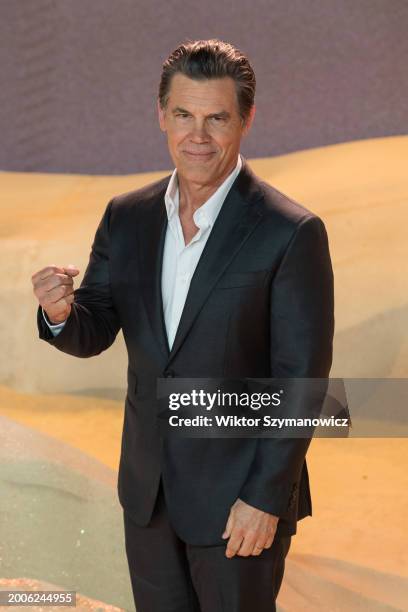 Josh Brolin attends the world premiere of 'Dune: Part Two' presented by Warner Bros. Pictures & Legendary in Leicester Square in London, United...