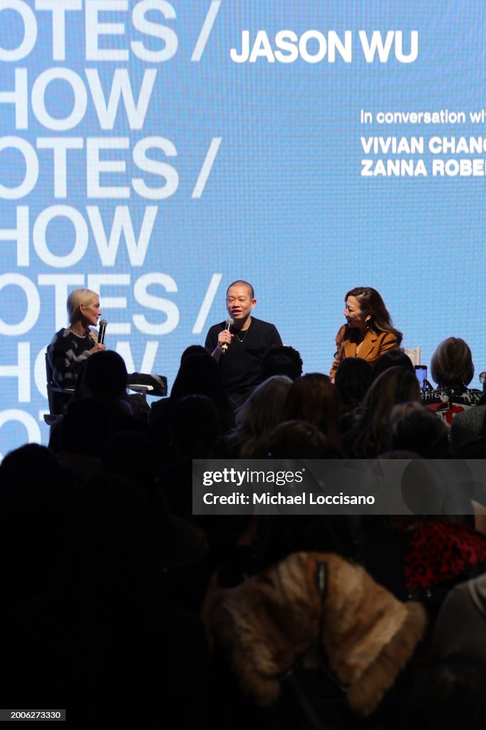 Jason Wu - Designer Talk - February 2024 New York Fashion Week: The Shows
