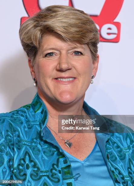 Clare Balding attends the TV Choice Awards 2024 at the Hilton Park Lane on February 12, 2024 in London, England.