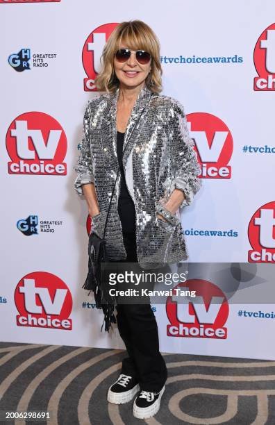 Luluattends the TV Choice Awards 2024 at the Hilton Park Lane on February 12, 2024 in London, England.