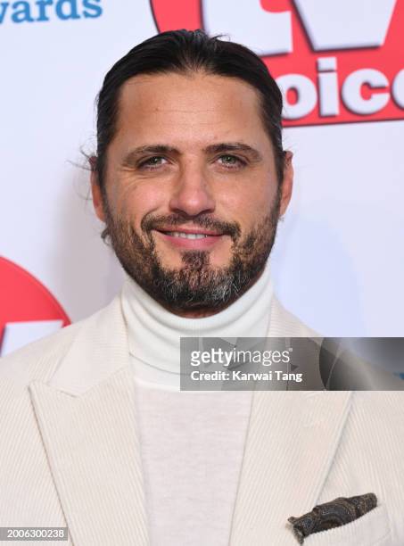 Fabrizio Santino attends the TV Choice Awards 2024 at the Hilton Park Lane on February 12, 2024 in London, England.