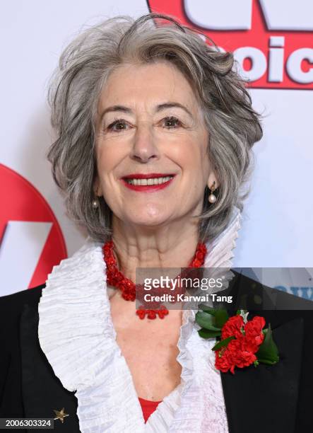 Maureen Lipman attends the TV Choice Awards 2024 at the Hilton Park Lane on February 12, 2024 in London, England.